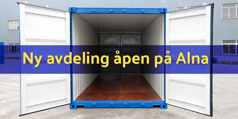 OK Minilager Alna Caspar storms vei åpent