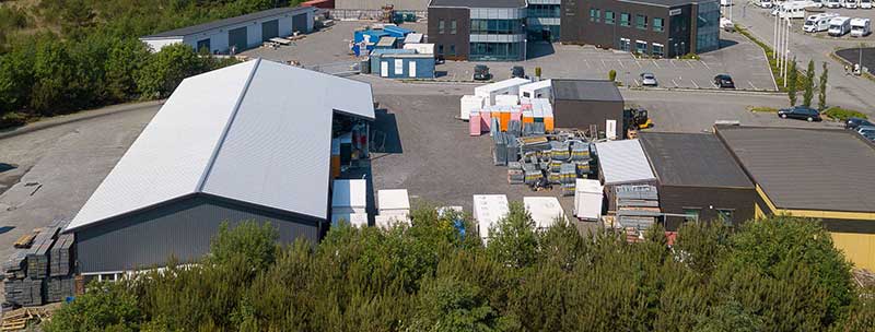 OK Minilager lagerbygg Karmøy