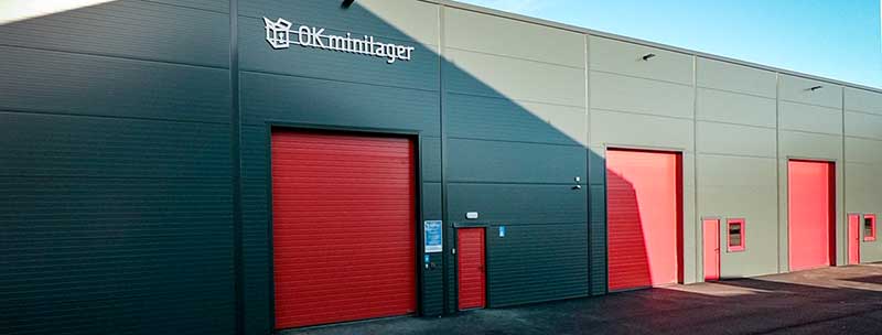 OK Minilager har åpnet nytt minilager i Grimstad